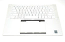 Genuine Dell XPS 9550 White Palmrest US/EN Backlit Keyboard HUE05 DTXVP 0DTXVP