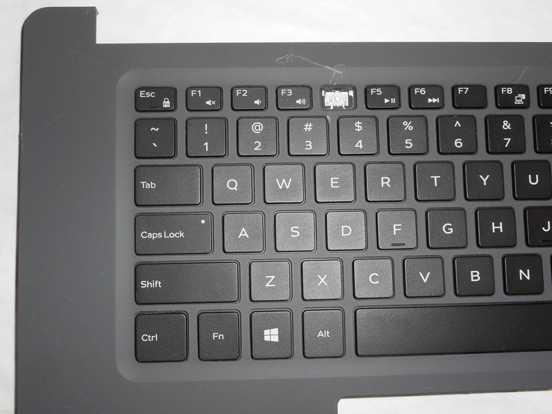 OEM Dell Inspiron 15 7560 Palmrest US Backlit Keyboard Assembly P/N: RTJ7W