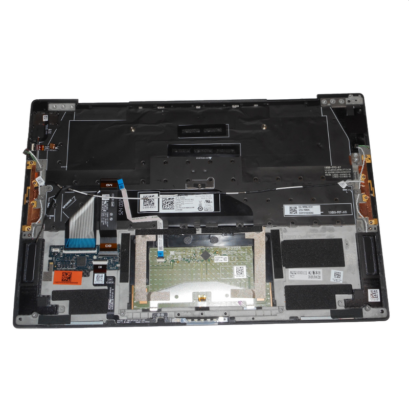 OEM Dell XPS 9300 Palmrest SPANISH Keyboard Touchpad FP Assembly P/N: 1YN9Y
