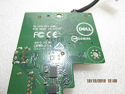 Dell Inspiron 24 5477 OptiPlex 7460 AIO USB/SD Card I/O Board TXA01 R5JD1 JYP62