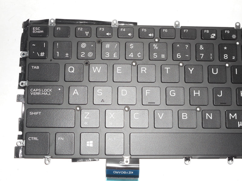 OEM Dell Alienware M15/M17 Backlit Laptop Keyboard US-French P/N: X1RGX