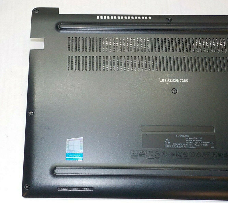 Genuine Dell Latitude 7280 Laptop Bottom Base Case Cover Black YRTPK HUE 05