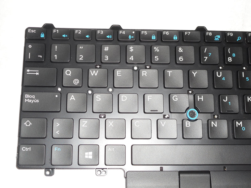 OEM Dell Latitude E5450/E7450 Backlit Laptop Keyboard SPANISH B02 P/N: KFHY6