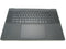 REF OEM Dell XPS 17 9700 Palmrest Touchpad US/EN Backlit Keyboard HUY51 DW67K