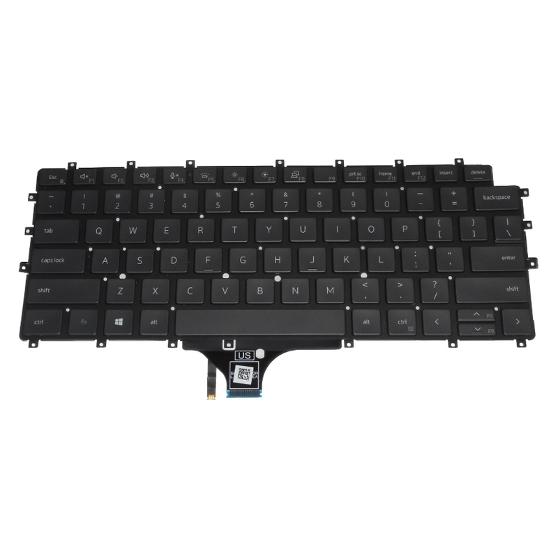 OEM Dell Latitude 7520/9520 Backlit Laptop Keyboard US-ENG B02 P/N: 1JHJY