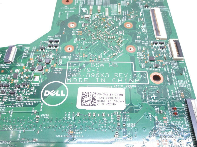 New Dell OEM Inspiron 3552/3452 Motherboard w/ Intel Pentium N3700 IVA01 W216V