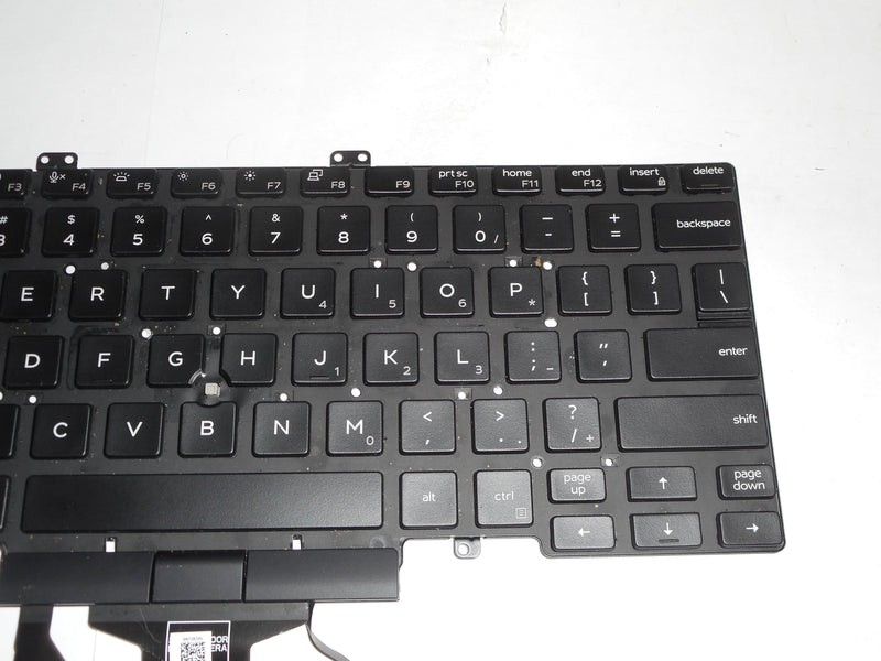 OEM Dell Latitude 5400 Backlit Laptop Keyboard DP US-ENG B02 P/N: 3J9FC