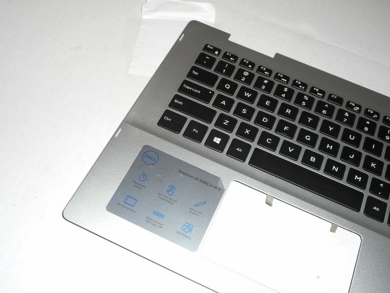 OEM - Dell Inspiron 14 5482 2-in-1 Palmrest US Backlit Keyboard THA01 P/N: 41KVJ