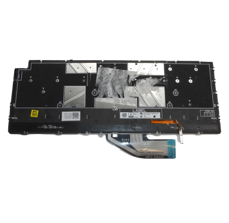 OEM Dell XPS 13 7390 2-in-1 Backlit Laptop Keyboard US-ENG P/N: 4J7RW