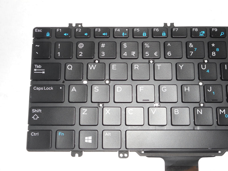OEM Dell Latitude 5280/7280 Non-Backlit Laptop Keyboard US-INTL B02 P/N: 1TC47