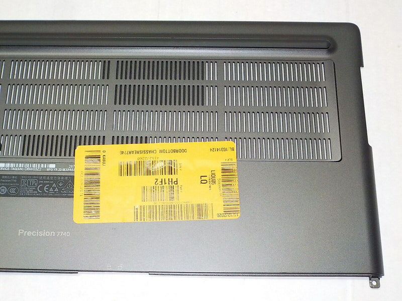 Dell Precision 7740 Laptop Bottom Battery Access Panel Door Cover PH1F2 HUH 08