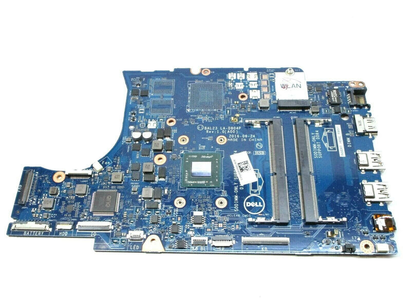 AS IS Dell OEM Inspiron 15 5565 17 5765 Motherboard AMD A9 2.4GHz CPU UMA KF2J6