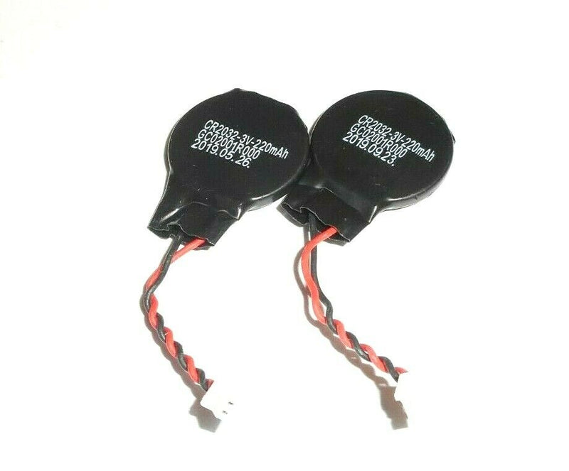 Lot Of 2 - Dell CMOS RTC Battery For Alienware 13 R1/R2 & More P/N: GC02001R000