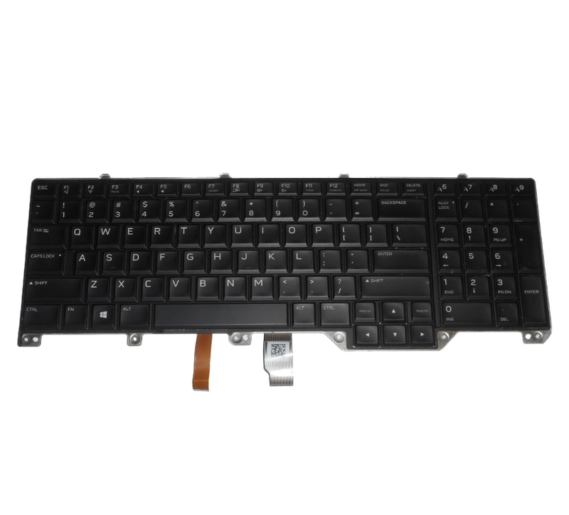 OEM Dell Alienware 17 R4 Backlit Laptop Keyboard US-ENG P/N: 0WN4Y