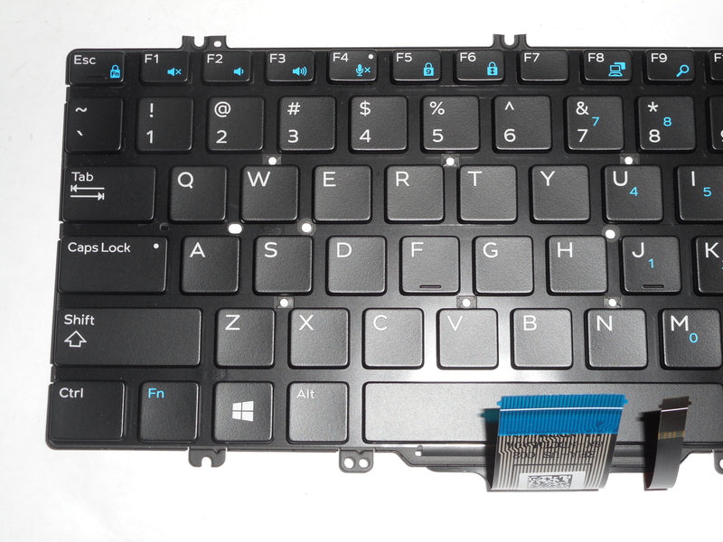 OEM Dell Latitude 5280/7280 Backlit Laptop Keyboard US-ENG E05 P/N: 0NPN8