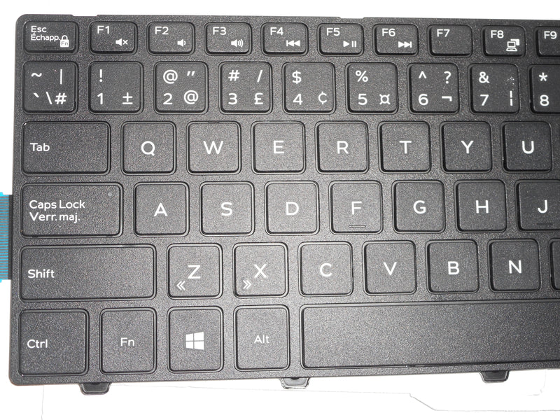 OEM Dell Inspiron 3541/3542/5748 Non-BL Laptop Keyboard US-French P/N: JD8C7