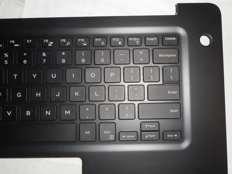 OEM Dell Vostro 5581 Palmrest US Backlit Keyboard Assembly P/N: 6YC5J