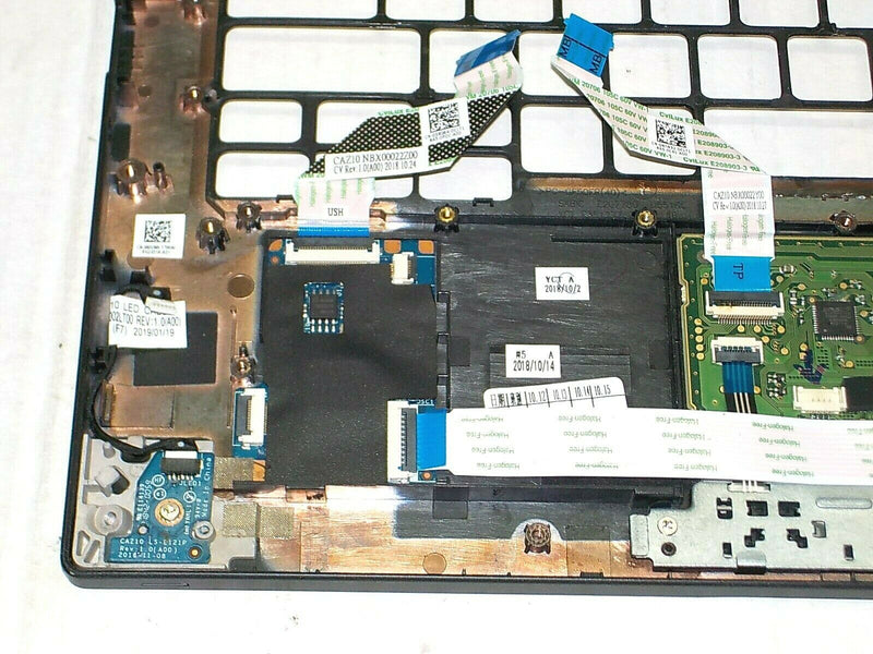 OEM Dell Latitude E7380 E7390 Palmrest Touchpad w/Smart Card Reader 80V6W HUH 08