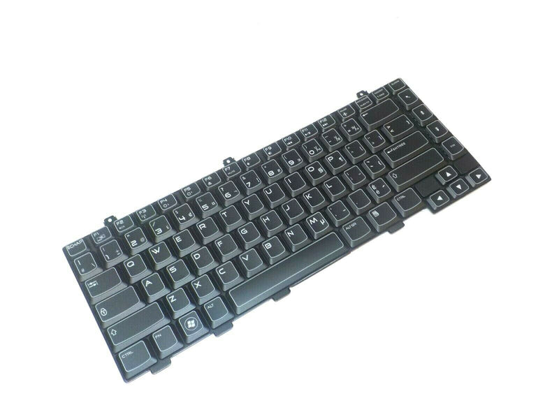 Dell Alienware M14X Black French Canadian Keyboard NSK-AKU0M PK130G81A05 6RFH1