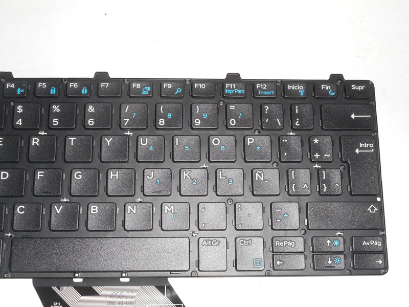 OEM Dell Latitude 13 3380 Non-Backlit Laptop Keyboard Latin- Spanish B02 P/N: 0JXGW