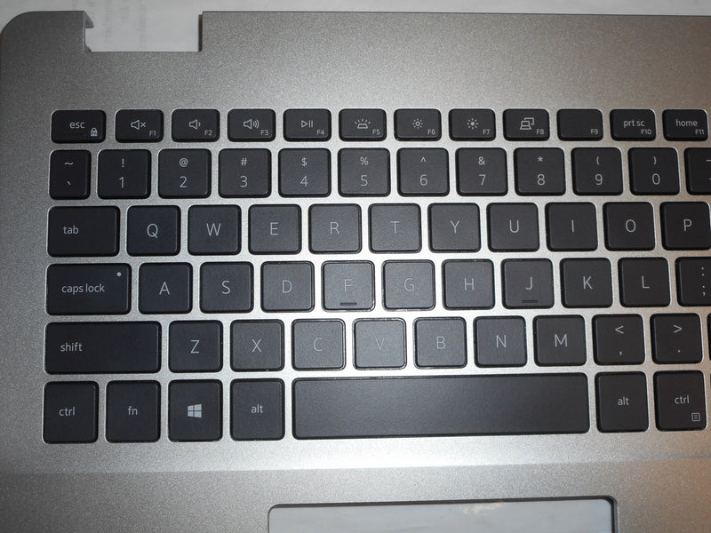 OEM Dell Inspiron 5593 Palmrest US Keyboard Assembly P/N: 7G0RN
