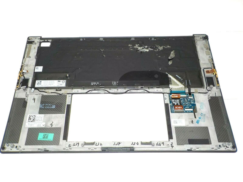 NEW Genuine Dell XPS 9500 Laptop Palmrest US/EN BCL Keyboard Assem HUE57 DKFWH