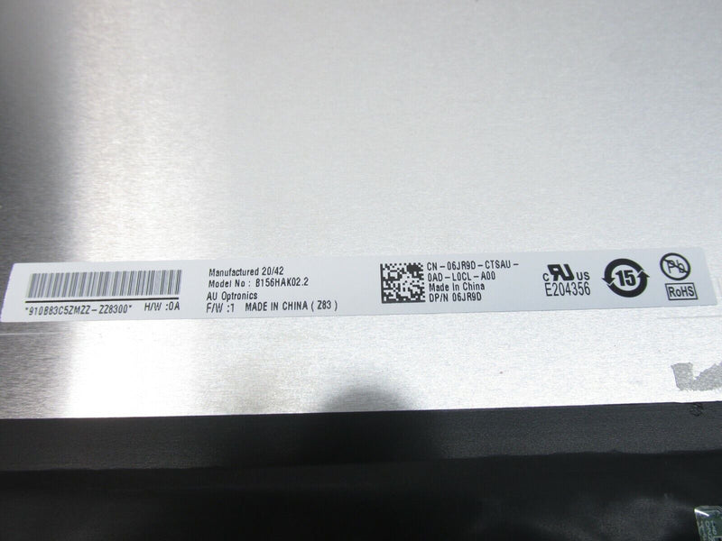 Dell OEM Inspiron 5567 Laptop Touchscreen LCD Panel Matte FHD IVF06 6JR9D