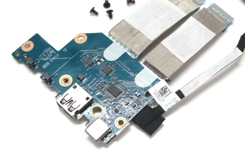 OEM Dell Chromebook 11-3100 2-in-1 USB-C/USB Port Board w/Cables HUE05 LS-G851P