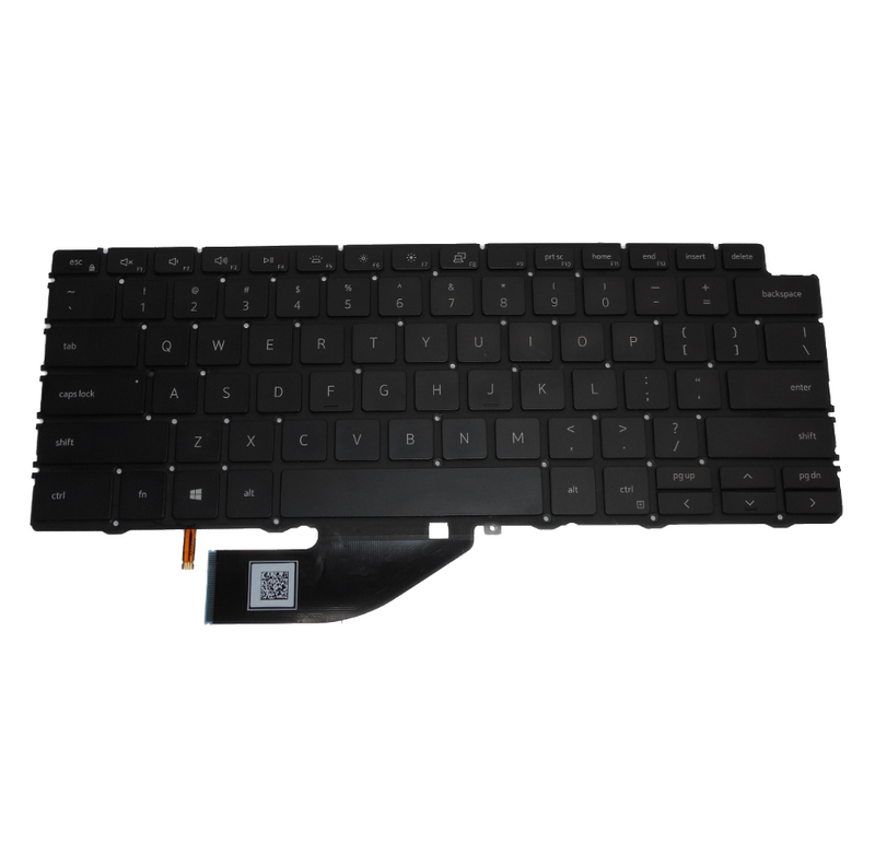 OEM Dell XPS 13 7390 2-in-1 Backlit Laptop Keyboard US-ENG P/N: 4J7RW