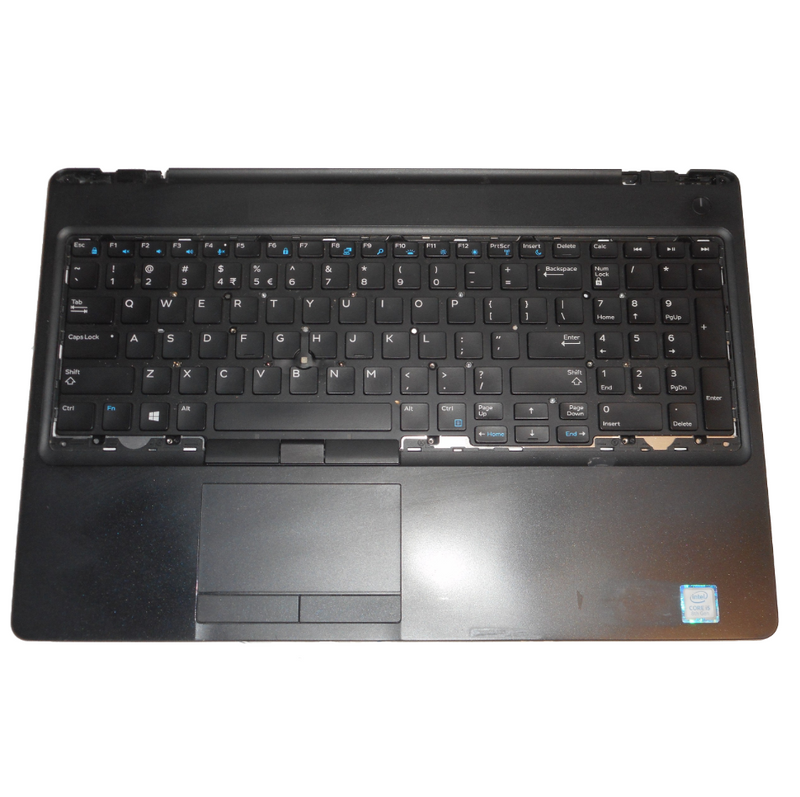 OEM Dell Latitude 5590/Precision 3530 Palmrest Backlit KB TP Assembly - A174PA