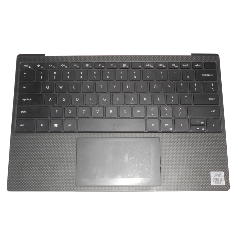 OEM Dell XPS 9300 Palmrest Keyboard Touchpad FP Assembly D04 P/N: Y75C4