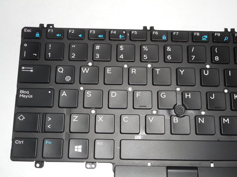 OEM Dell Precision 7530/7730 Backlit Laptop Keyboard SPANISH P/N: XCKYD
