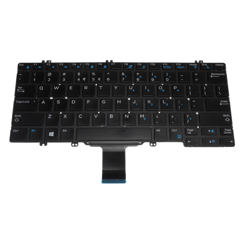 OEM Dell Latitude 5280/7280 Non-Backlit Laptop Keyboard US-INTL P/N: 1TC47