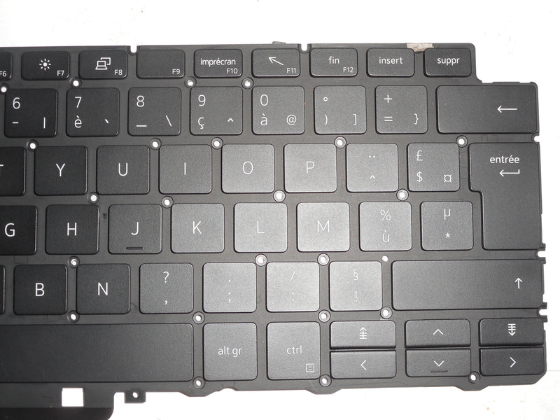 OEM Dell XPS 13 7390 2-in-1 Backlit Laptop Keyboard AZERTY French P/N: D4KM6