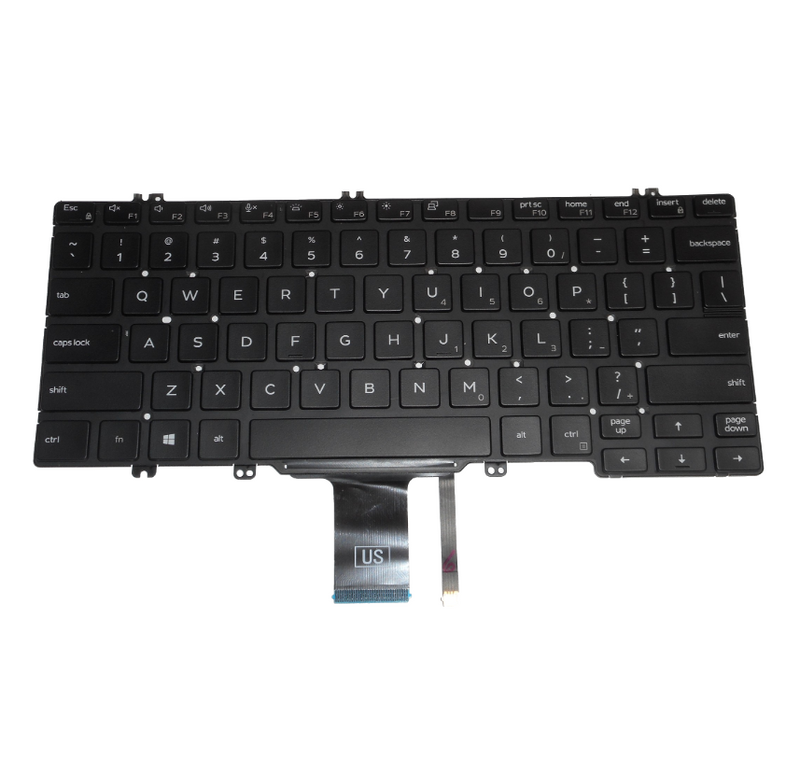 OEM Dell Latitude 5300/7300 Backlit Laptop Keyboard US-ENG P/N: 2TR2K