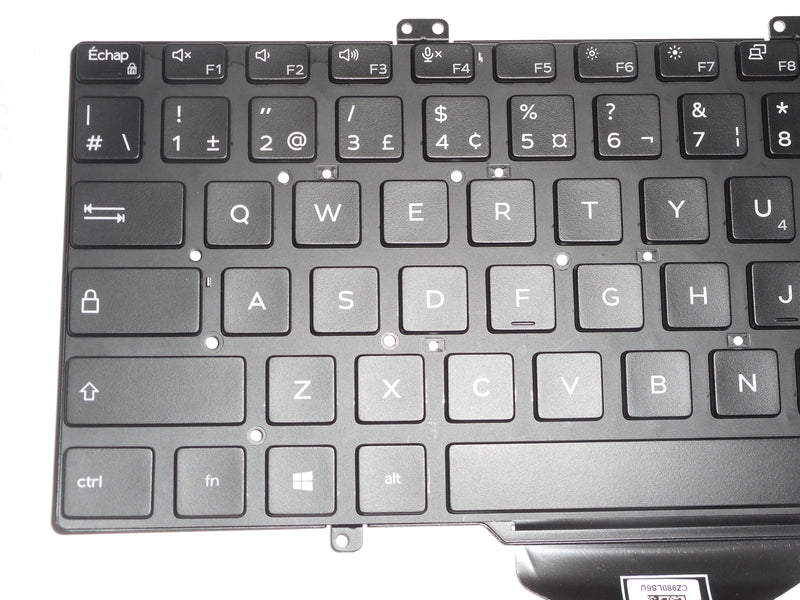 OEM Dell Latitude 7400 Non-Backlit Laptop Keyboard Canadian-French P/N: H3FN9