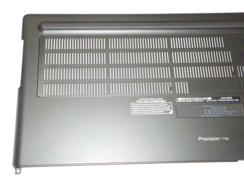 New OEM Dell Precision 7730 Laptop Bottom Access Panel Door Cover VRHV7 HUP 16