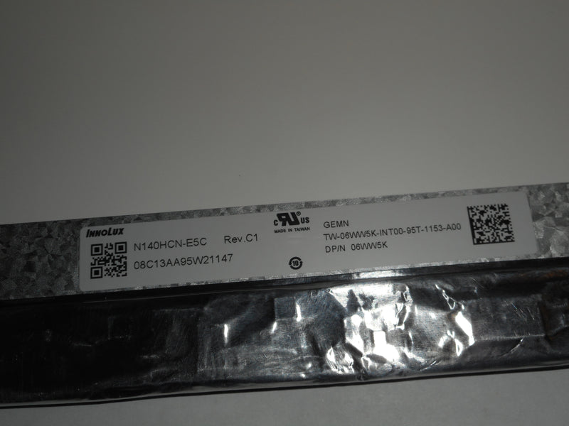 OEM Dell Latitude 5400 14" FHD LCD LED Touchscreen Display P/N: 6WW5K