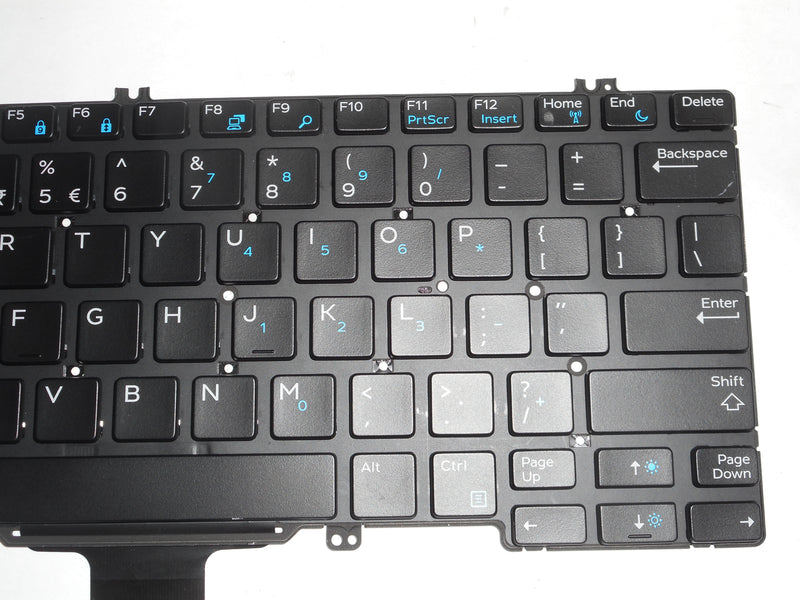OEM Dell Latitude 5280/7280 Non-Backlit Laptop Keyboard US-INTL B02 P/N: 1TC47