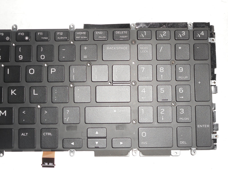 OEM Dell Alienware M15/M17 Backlit Laptop Keyboard US-ENG E05 P/N: 3D7NN