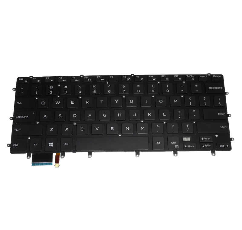 OEM Dell XPS 15 7590/Precision 5540 Backlit Laptop Keyboard US D04 P/N: 1KXV5