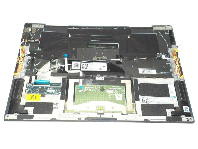 REF OEM Dell XPS 9300 LCD Palmrest Touchpad FPR US/EN BCL Keyboard HUC03 Y75C4