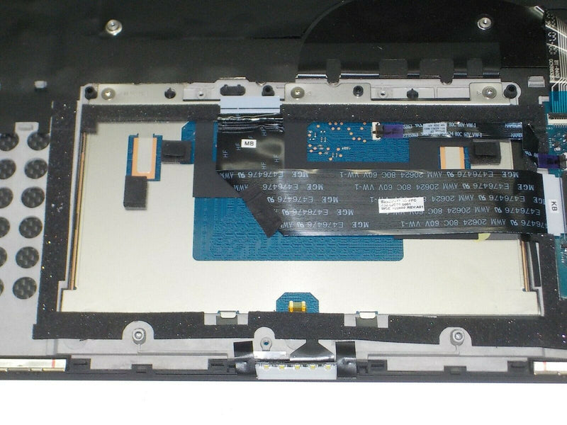 REF OEM Dell XPS 17 9700 Palmrest Touchpad FPR US Backlit Keyboard HUF06 DW67K