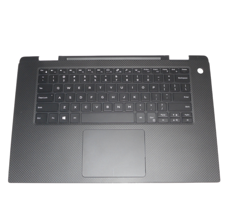 OEM Dell XPS 9575 Palmrest Backlit US Keyboard Touchpad Assembly B02 P/N: M9W9K