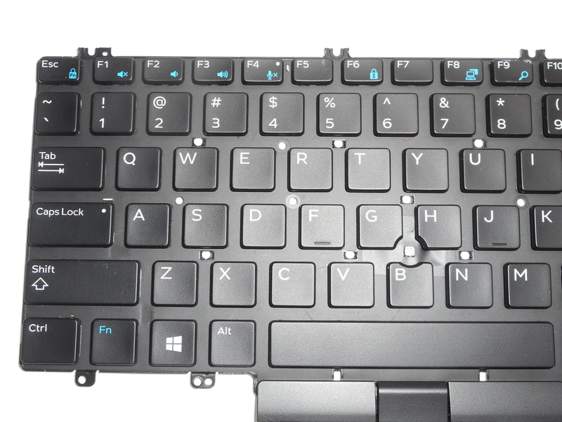 OEM Dell Precision 7530/7730 Non-Backlit Laptop Keyboard US-ENG B02 P/N: 0NMVF