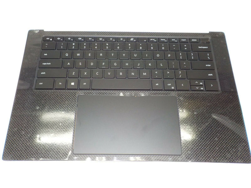 NEW OEM Dell XPS 9500 Laptop Palmrest Touchpad US/EN BCL Keyboard HUS71 DKFWH