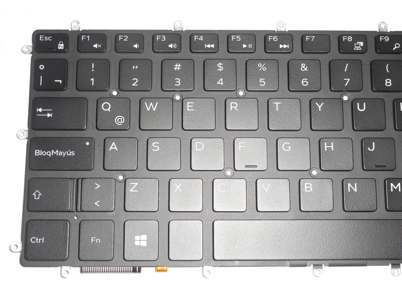 OEM Dell Inspiron 7368/7378 Backlit Laptop Keyboard Spanish P/N: WDFMG