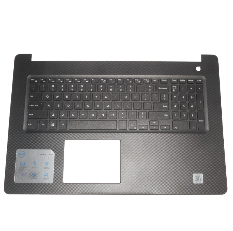 OEM Dell Inspiron 17 3780 Palmrest US Keyboard Assembly P/N: 8NH2X