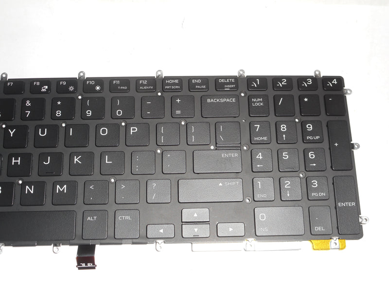 OEM Dell Alienware M15/M17 Backlit Laptop Keyboard US-ENG B02 P/N: 3D7NN