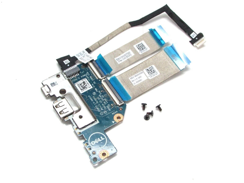 OEM Dell Chromebook 11-3100 2-in-1 USB-C/USB Port Board w/Cables HUE05 LS-G851P